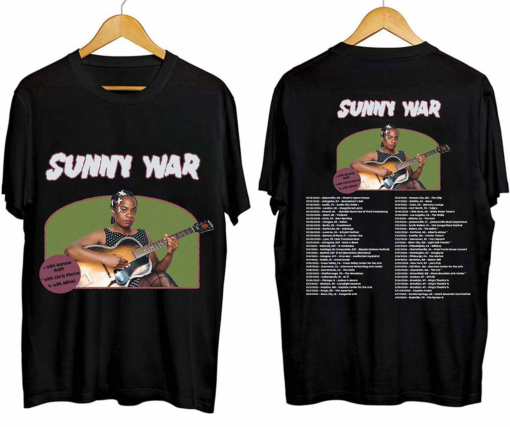 Sunny War North American Tour 2024 T-shirt