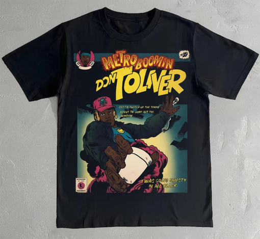 Don Toliver x Metro Boomin Heroes Villains Shirt | Heroes Villains Merch | Don Toliver Tee | Metro Boomin Tee| Concert Merch | Rap Comic Tee