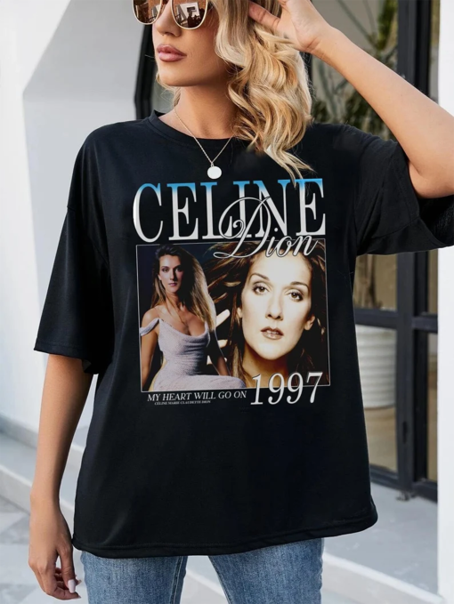 Celine dion Unisex Shirt Celine Dion Shirt, Celine Dion T-shirt, Celine Dion Clothing, Celine Dion Fashion, Celine Dion Bootleg,Celine Retro