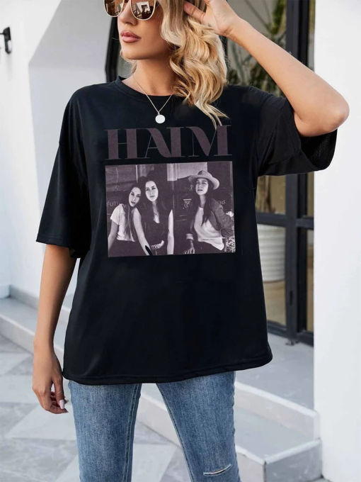 Rock Girls Band HAIM Unisex Shirt Vintage Haim Shirt, Haim Band Shirt, Retro Music Shirt, Haim Tour Shirt, Haim The Band,Vintage Movie Shirt