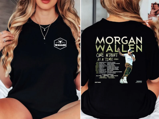 Morgan Wallen Tshirt, One Night at a Time Tour Shirt, Morgan Wallen Concert Shirt 2024