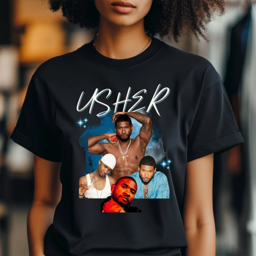 Usher TShirt | R&B Shirt | Soul Shirt | They Call Me Usher Raymond | Concert Tee | Fan Shirt | Unisex | Delivery