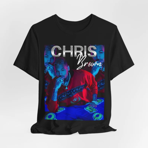 Chris Brown Unisex Jersey Short Sleeve Tee