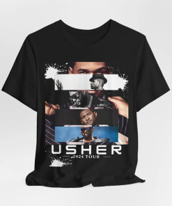 Usher 2024 Tour Unisex Jersey Short Sleeve…