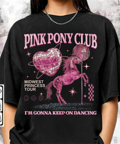 BlvckStyle Pink Pony Club Shirt, Midwest Princess…