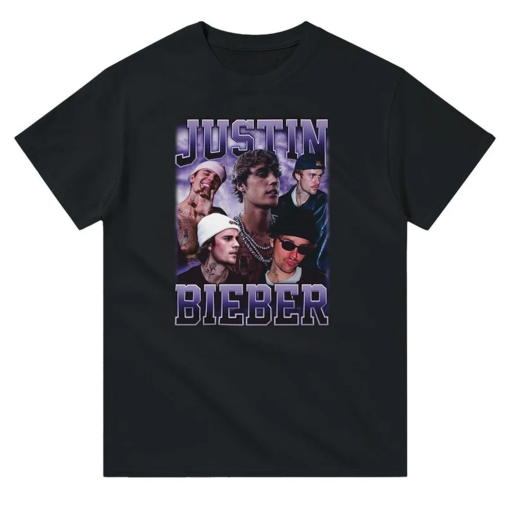 Justin Bieber Varsity – Light Purple – Heavyweight Unisex Crewneck T-shirt