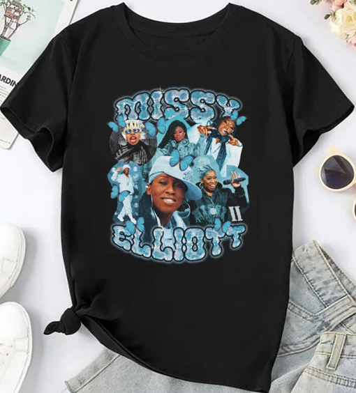 Missy Elliott Bootleg Shirt, Missy Elliott 2024 Tour Shirt, Missy Elliott Rapper Shirt, Missy Elliott Fan Gift, Missy Elliott 90s Vintage