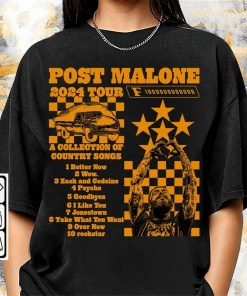 BlvckStyle Post Malone Tour Music Shirt, A…