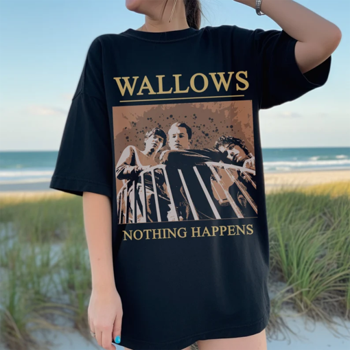 WALLOWS SHIRT, wallows, wallows merch, wallows tshirt, dylan minnette, braeden lemasters, wallows t shirt, nothing happens, wallows gift