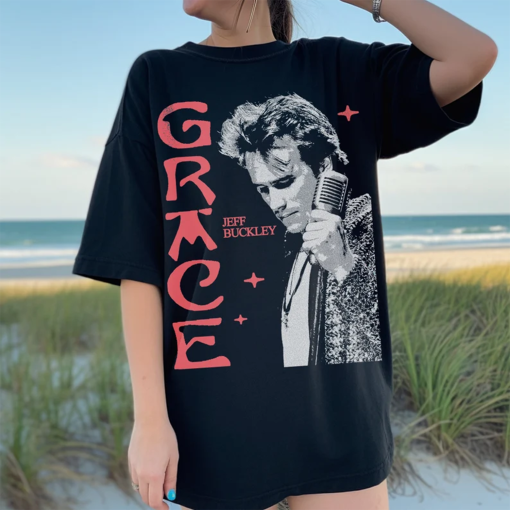 JEFF BUCKLEY SHIRT, jeff buckley, jeff buckley tshirt, jeff buckley t shirt, jeff buckley merch, jeff buckley sweatshirt, jeff buckley grace