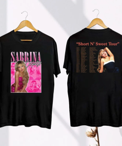 Graphic Sabrina Carpenter Short N Sweet Tour…