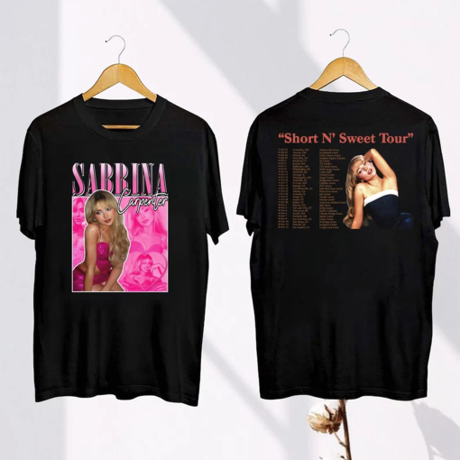 Graphic Sabrina Carpenter Short N Sweet Tour T-Shirt, Sabrina Carpenter 2024 Concert, Sabrina Espresso Shirt, Sabrina Carpenter Fan Shirt