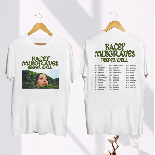 Kacey Musgraves Deeper Well World Tour 2024 T-Shirt, Kacey Musgraves Fan Shirt, Kacey Musgraves 2024 Concert Shirt, Kacey Musgraves Merch