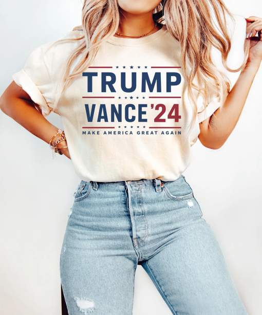 Trump 2024 Shirt, Trump Vance 24 Shirt, President Trump, JD Vance Shirt, Republican Shirt, Donald Trump Shirt, Trump Supporter Shirt, MAGA