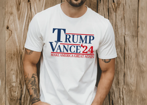 Trump 2024 Shirt Trump Vance 24 Trump 2024 Election JD Vance Shirt MAGA Trump 2024 Merchandise Trump Never Surrender Donald Trump T-Shirt