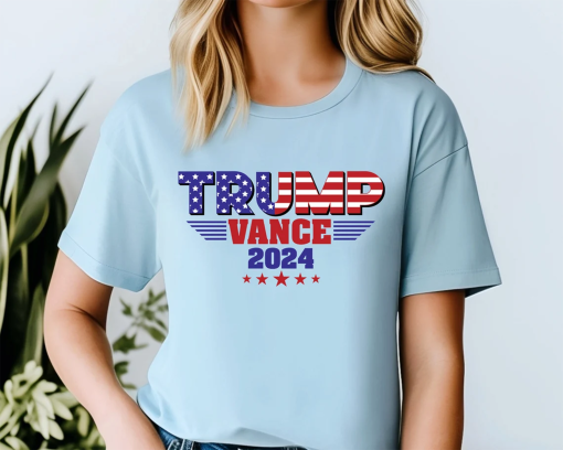 Trump Vance 2024 Shirt for Men Trump Vance 24 Tshirt, Trump Shirt, Campaign Shirt, Trump Election Tshirt, Trump Merch, Never Surrender, MAGA