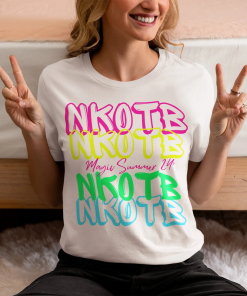 NKOTB Magic Summer 2024 Shirt, Neon NKOTB…