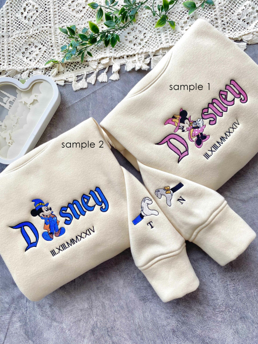 Halloween Mickey Mouse – Embroidery Tshirt Sweatshirt Hoodie