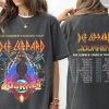 2024 Def Leppard And Journey Summer Stadium Tour Shirt, Def Leppard Fan Shirt, Journey Band Tour 2024 Shirt, Def Leppard And Journey Merch