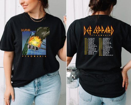 2024 Def Leppard And Journey Summer Stadium Tour Shirt, Def Leppard Fan Shirt, Journey Band Tour 2024 Shirt, Def Leppard And Journey Merch