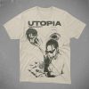 Travis Scott Premium Graphic T-shirt | Utopia Merch | Travis Tour 2 Side Shirt Retro Hoodie Unisex | Gift