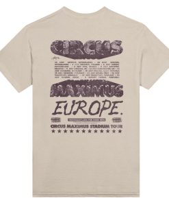 Travis Scott Europe Tour T Shirt –…