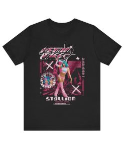 Megan Thee Stallion Anime tshirt Houston Hottie