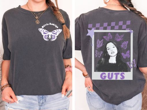 Olivia Guts Tour Shirt Concert Outfit Tour 2024 Concert Album Fan Kid Youth Olivia Bad Idea Right Sour Merch Gift For Her Comfort Colors®