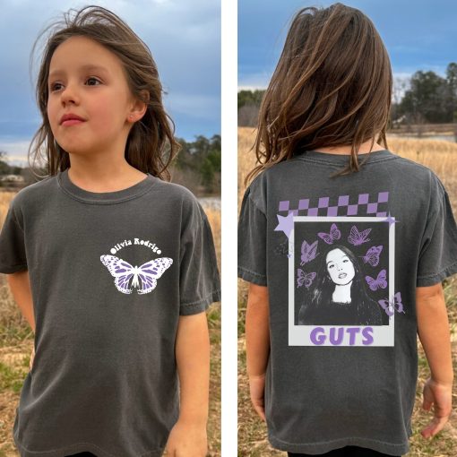 Olivia Guts Tour Shirt Concert Outfit Tour 2024 Concert Album Fan Kid Youth Olivia Bad Idea Right Sour Merch Gift For Her Comfort Colors®