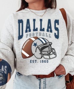 Vintage Dallas Football T-Shirt \ Sweatshirt, Cowboy…