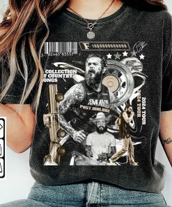 Blvckstyle Retro Post Malone Posty 90s Shirt,…