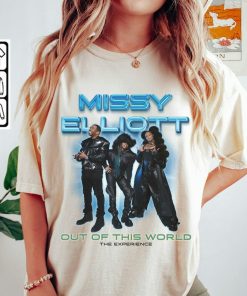 Blvckstyle Missy Elliott 90s Retro Bootleg Shirt,…