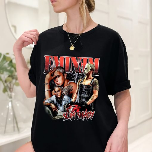 Eminem Customisable Slim Shady Unisex Heavy Cotton Tee