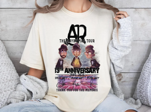 AJR The Maybe Man Tour 2024 Shirt, AJR Band Fan Shirt, AJR Band Merch, Ajr Band Shirt