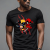 Funny Double Trouble Wolverine and Deadpool T-Shirt, Deadpool 3 Movie Shirt, Matching Deadpool and Wolverine Tee, Family Vacation Shirt