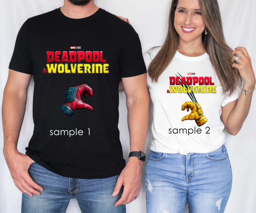 Marvel Deadpool And Wolverine Shirt, Deadpool Wolverine Love Come Together, Marvel Couple Tee, MCU Fan Gift, Deadpool LFG, Marvel Superhero