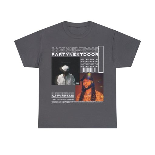 Partynextdoor Album Cover T-Shirt, Bootleg Tee Vintage Graphic Tee Merch Streetwear Hip-Hop