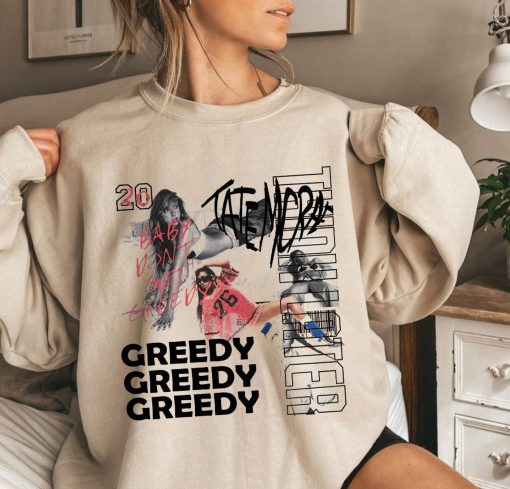 Tate McRae Music Merch, Tate McRae Greedy Album 90s Tee, Tate McRae The Think Later World Tour 2024 Tour Shirt,Tate McRae 2024 Concert Merch