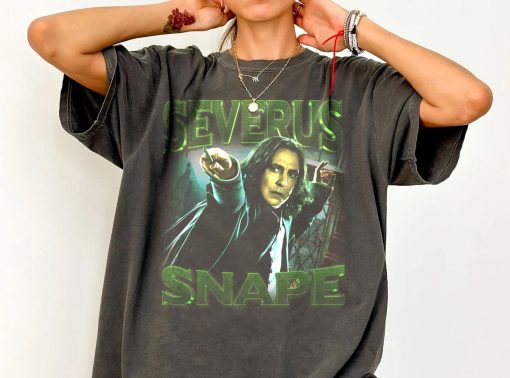 Severus Snape T-Shirt – Harry Potter Merchandise – Comfort Colors 1717, Available in 4 Color