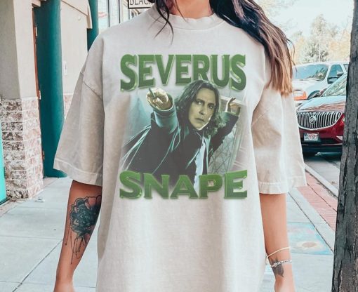 Severus Snape T-Shirt – Harry Potter Merchandise – Comfort Colors 1717, Available in 4 Color