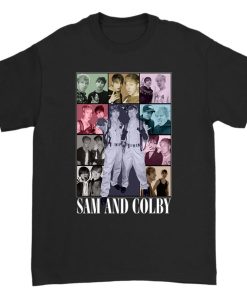 Sam And Colby Eras Tour unisex t-shirt,…