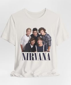 vintage 1D nirvana shirt . louis harry…