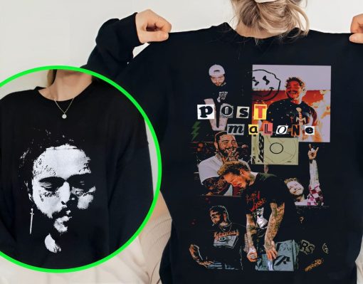 Posty Rap Two-Sided Shirt, Vintage Bootleg Shirt, Austin Album Rap 90s Tee, Posty Tour Rapper Gift Bootleg Inspired, Gift For Fan Men Women