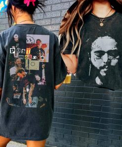 Posty Rap Two-Sided Shirt, Vintage Bootleg Shirt,…