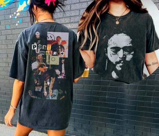 Posty Rap Two-Sided Shirt, Vintage Bootleg Shirt, Austin Album Rap 90s Tee, Posty Tour Rapper Gift Bootleg Inspired, Gift For Fan Men Women