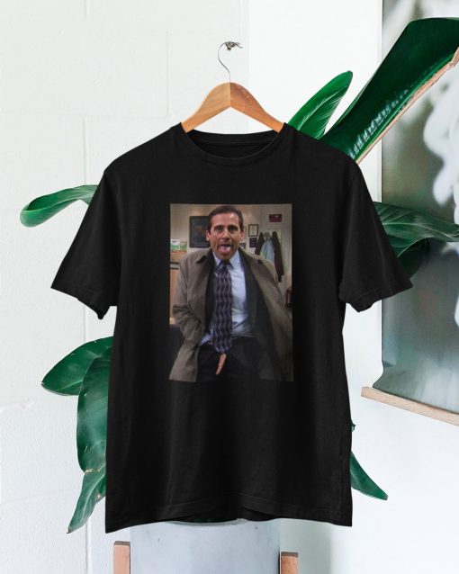 Micheal Scott funny photo t-shirt |The Office t-shirt |The Office fans t-shirt|The Office merch|The Office TV Show fans t-shirt|Michel Scott