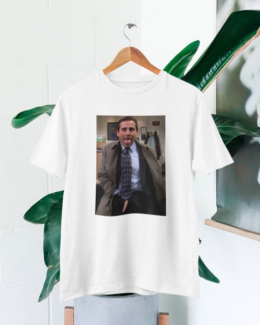 Micheal Scott funny photo t-shirt |The Office t-shirt |The Office fans t-shirt|The Office merch|The Office TV Show fans t-shirt|Michel Scott