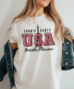 Summer games 2024 USA shirt, Paris summer…