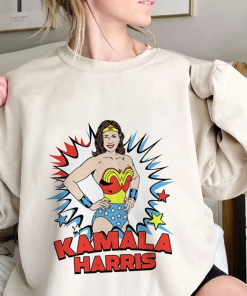 Kamala Harris Wonderr Woman Art Shirt, Kamala…