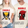 Marvel Deadpool Portrait Ryan Reynolds Funny Superhero Unisex T-shirt Birthday Shirt Gift For Men Women Kid Hoodie Sweatshirt Toddler Shirt